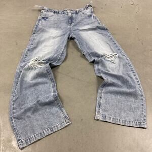 Baggy Y2K ripped Jeans 30x29